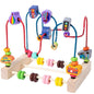 Wooden Bead Maze Puzzle Educational Toy for Kids 2