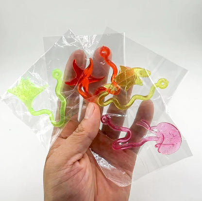 Plastic Sticky Ocean Animal Fidget Sensory Toy for Kids 4