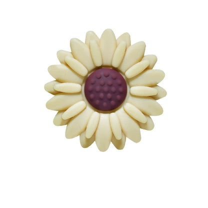 50pcs Silicone Focal Beads Daisy Flower Variety of Colors Design 15
