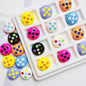 10pcs 16mm Palette Flat Acrylic Beads DIY Craft Jewelry Making 13
