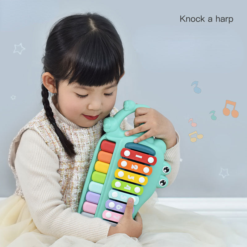 Plastic Kids Musical Instrument Eight-Tone Percussion Piano Toy 2