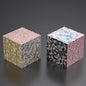 Plastic Zodiac Magic Fidget Cube Puzzle Toy 5.7cm 15