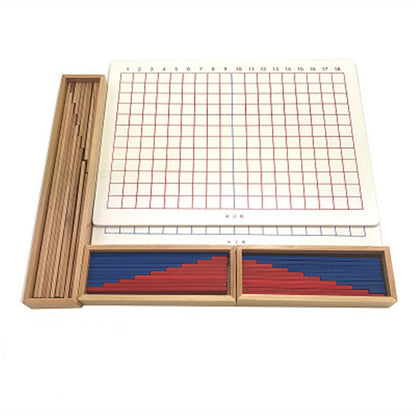 Wooden Montessori Toys Mathematical Arithmetic Board Educational Toy 6