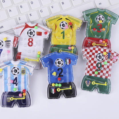 Plastic Soccer Jersey Maze Puzzle Toy 7 × 6.5cm 2