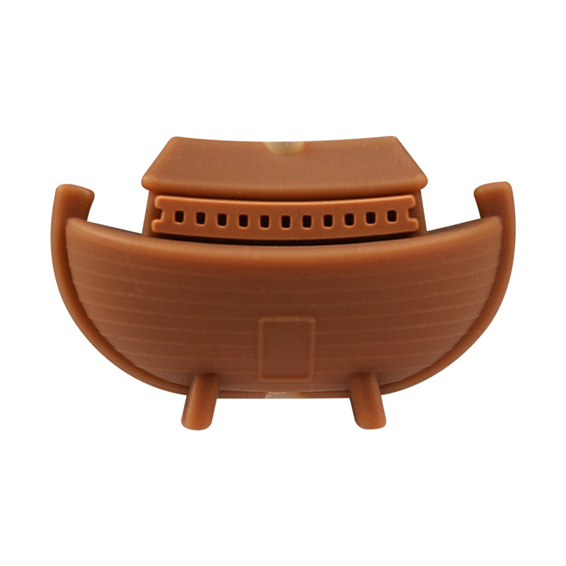 Silicone 3D Focal Beads Jesus Noah Ark Boat Shape 13
