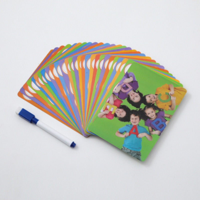 Educational Alphabet Flash Cards Cognitive Learning Toy for Kids 2