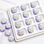 10pcs 16mm Palette Flat Acrylic Beads DIY Craft Jewelry Making 5