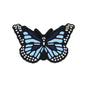 20pcs Silicone Focal Beads Butterfly Colorful Pattern Design 4