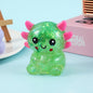Glitter TPR Squishy Axolotl Sensory Toy 3