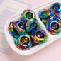10pcs 30mm Candy Frisbee Acrylic Beads DIY Bracelet Making 3