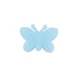 20pcs Silicone Focal Beads Butterfly Side Profile 22