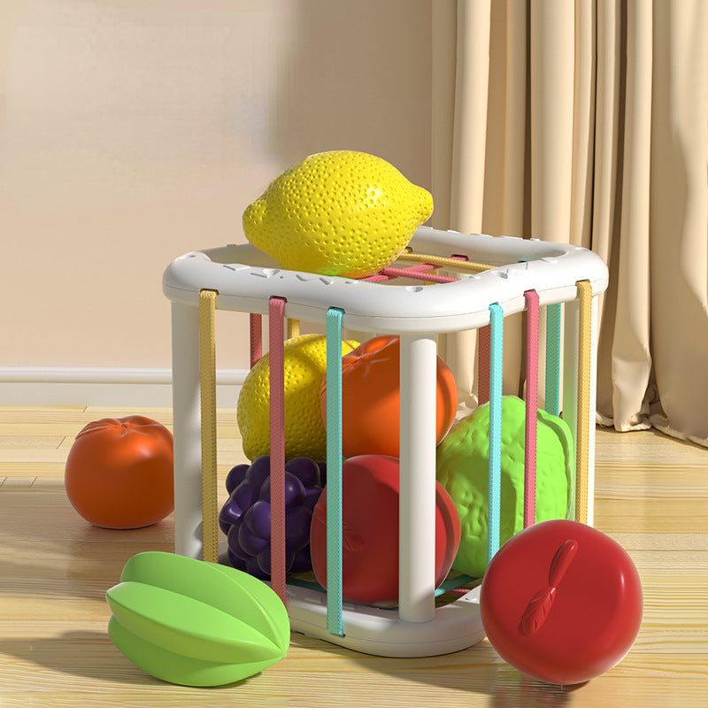 Plastic Montessori Toys Finger Action Training Fruit Toy for Kids 2