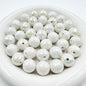 10pcs 16mm UV Finish Acrylic Plaid Round Beads DIY Bracelet Making 11