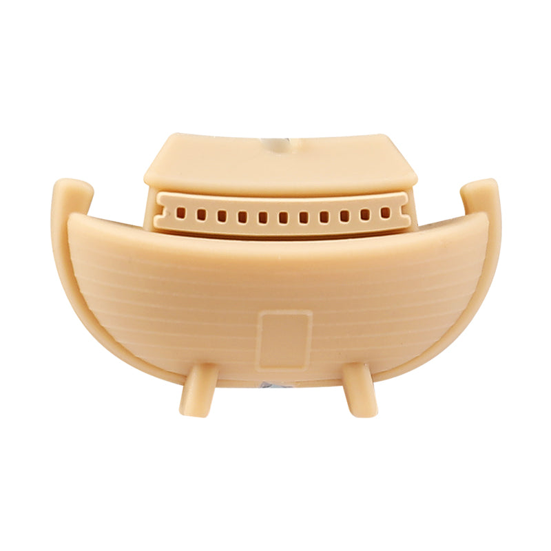 Silicone 3D Focal Beads Jesus Noah Ark Boat Shape 14