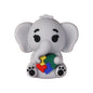 Silicone 3D Focal Beads Autism Pet Love Heart with Puzzle Design 17