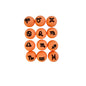 1 Set Silicone Focal Beads Twelve Constellation Symbol 15mm Round Shape 7