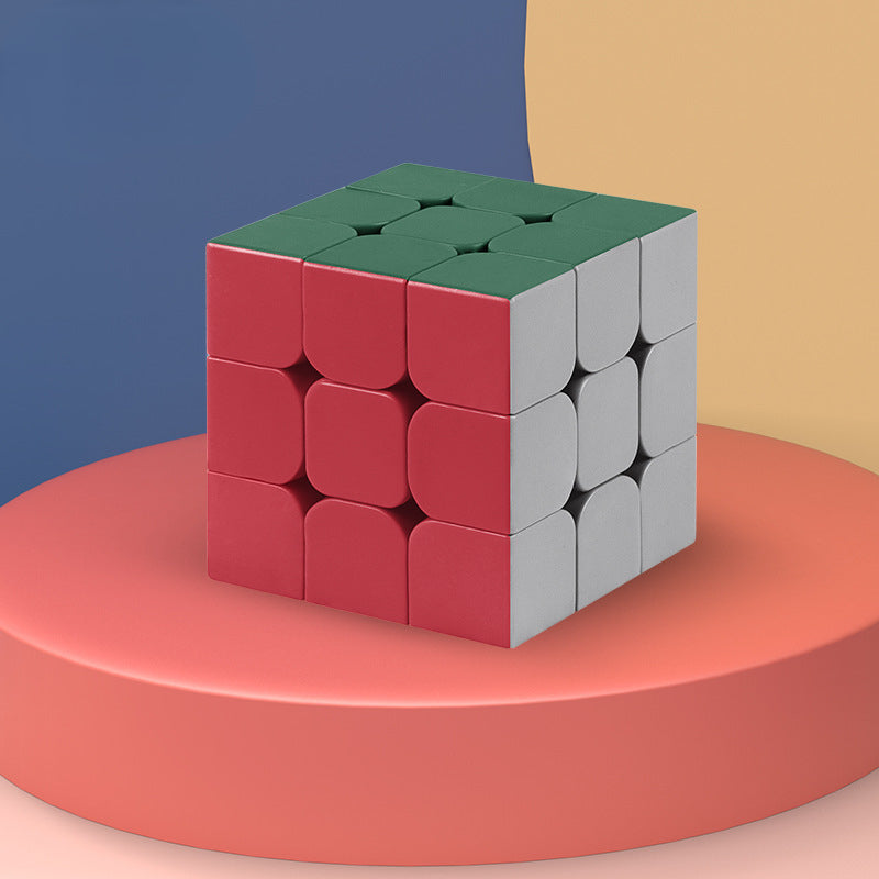 Plastic Fidget Cube Morandi Colored Rubik's Cube Puzzle 7