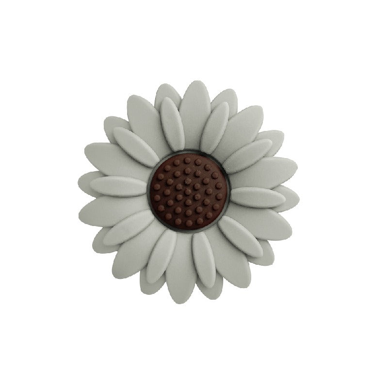 20pcs Silicone Focal Beads Daisy Flower Center Raised Detail 6