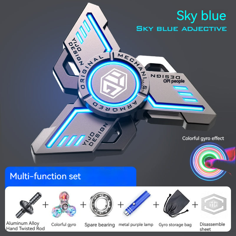 Alloy Glow in the Dark Fingertip Gyro Fidget Spinner 3