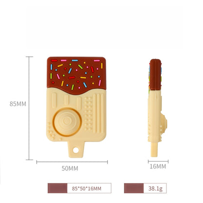 Silicone Teething Toy Stick Shape for Baby Comfort 3
