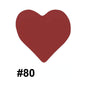 50pcs 14mm Heart Silicone Beads Colorful Diy Teether Accessories 39