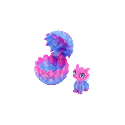 3D Printed Openable Dragon Egg Set Cute Pet Dragon Ornament Gift