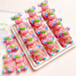 5pcs 22x32mm Light In the Dark Little Bear Acrylic Beads Glow in Dark 8