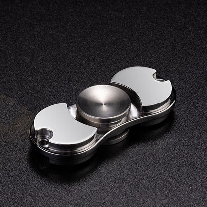 Metal Spaceship Fidget Spinner Stainless Steel and Brass with R188 Bearing 3