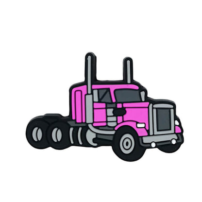 Four Color Silicone Focal Beads Light Truck Side Profile 5