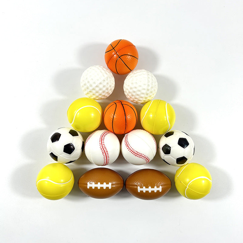 PU Foam Sports Ball Sensory Stress Ball 4cm 4