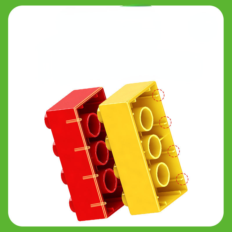 Plastic Building Blocks Educational Toy Duck Farm Scene for Kids 5