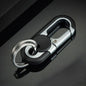 Zinc Alloy Metal Carabiner Keychain Durable Car Key Holder 6