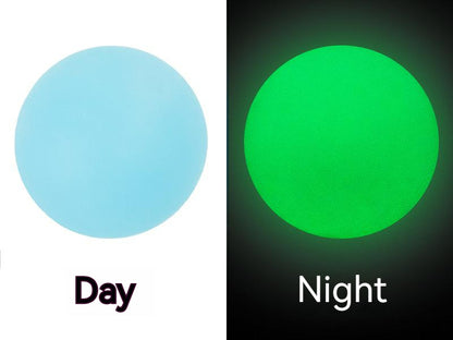 50pcs Glow in Dark Silicone Beads 12mm 14mm 15mm 17mm Multi Color 7