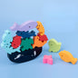Wooden Animal Building Blocks Educational Toy for Kids 7