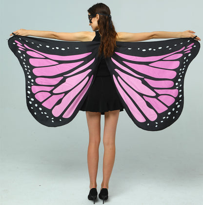 Butterfly Wings Costume Polyester 150cm 2pcs for Adults 56
