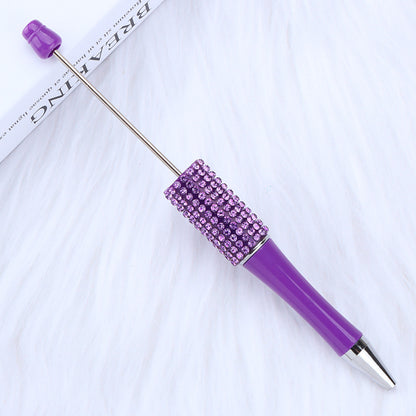 Rhinestones Colored Beadable Ballpoint Pens DIY Craft Supplies 9
