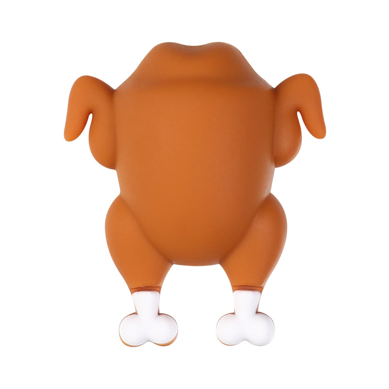 20Pcs Silicone 3D Focal Beads Thanksgiving Theme Turkey Pumpkin Hat Designs 15