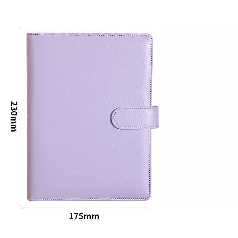 Creative Macaroon Color A5 Binder with Magnetic Buckle 6