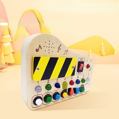 Wooden Music Box Kids Musical Instrument Early Education Toy 2