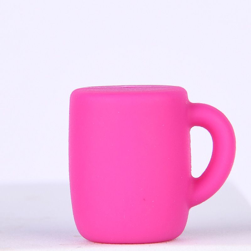 50pcs Silicone Focal Beads Colorful Cup Shape with Handle 8