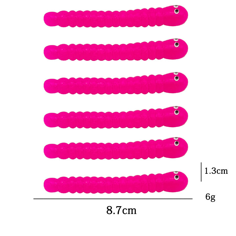TPR Sensory Fidget Bug Caterpillar Stretch Toy 8.7 × 1.3cm 10