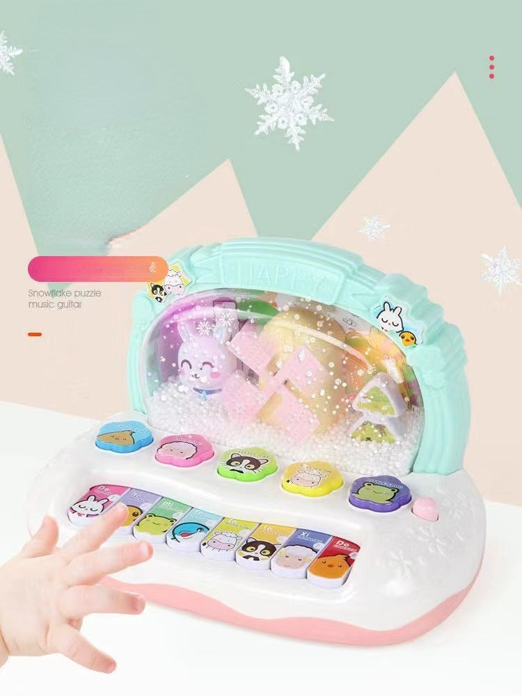 Plastic Kids Toy Piano Educational Musical Instrument for Early Learning 4