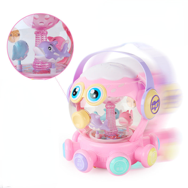 Plastic Octopus Toy Drum Early Education Musical Instrument for Kids 5