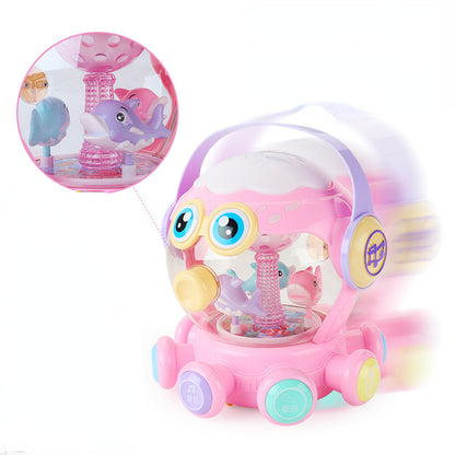 Plastic Octopus Toy Drum Early Education Musical Instrument for Kids 5