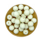 50pcs Rhinestone Bubblegum Acrylic Beads Transparent Rhinestone Embellished 12
