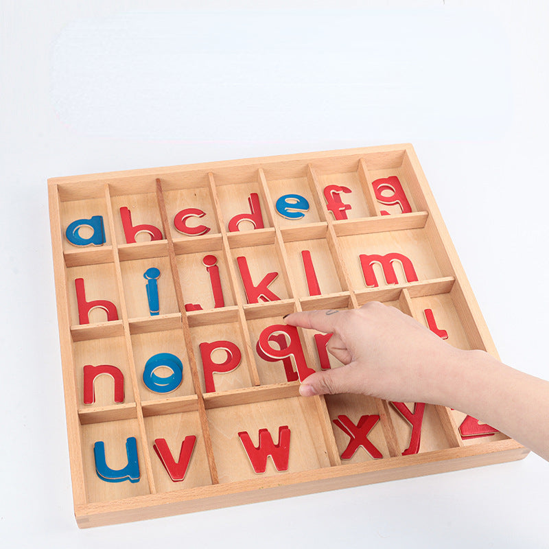 Wooden Montessori Toys Language Writing Letters Learning 3