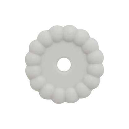 50pcs 12mm 15mm Solid Color Silicone Disc Spacer Beads DIY Craft Supplies 7
