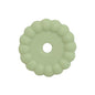 50pcs 12mm 15mm Solid Color Silicone Disc Spacer Beads DIY Craft Supplies 21