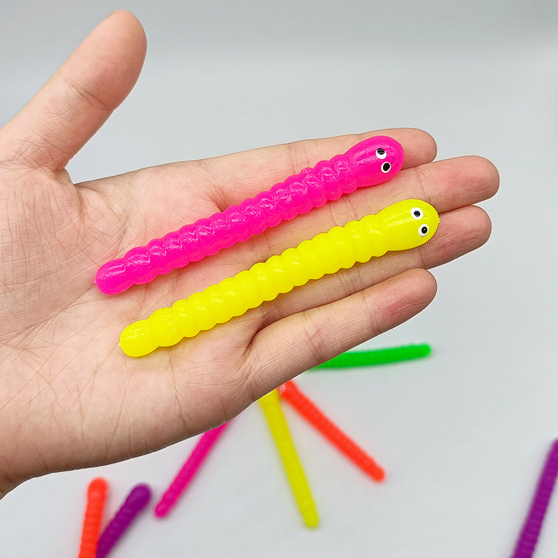 TPR Sensory Fidget Bug Caterpillar Stretch Toy 8.7 × 1.3cm 4