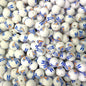 50pcs 15mm Easter Silicone Beads Yellow Red Color Egg Printed 6